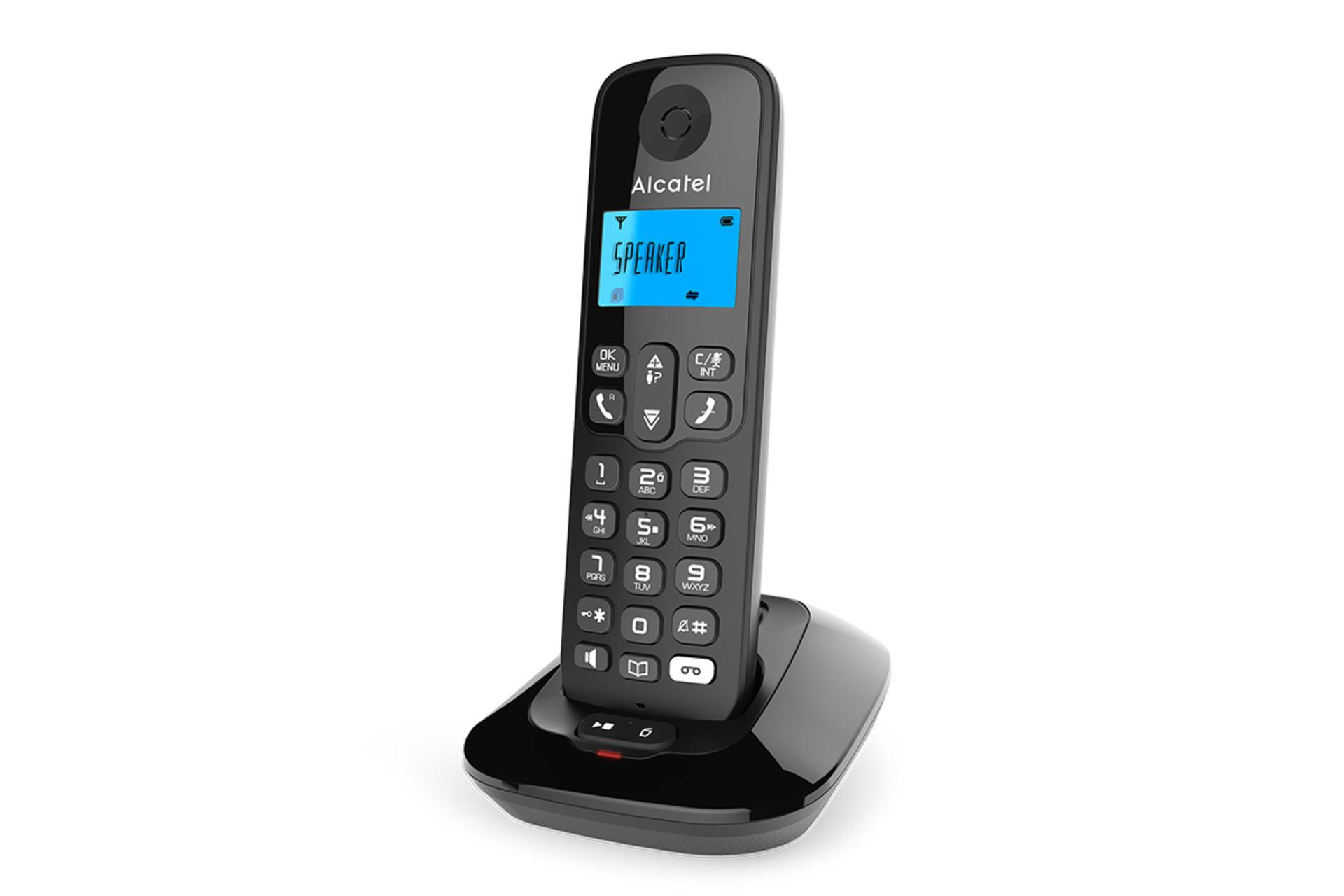 تلفن آلکاتل E395 Voice نمای نیمرخ