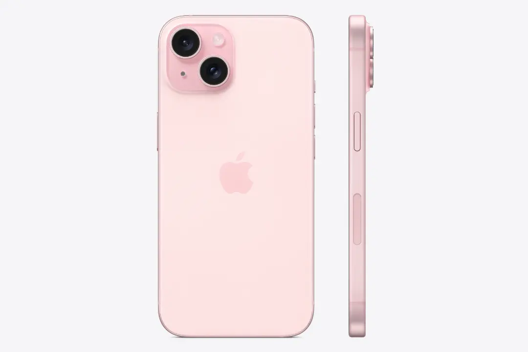 پنل پشت گوشی موبایل آیفون 15 پلاس اپل / Apple iPhone 15 Plus صورتی