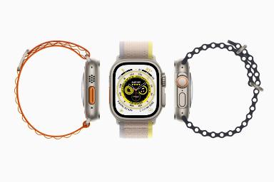 نمای کناری ساعت هوشمند اپل واچ Apple Watch Ultra 2