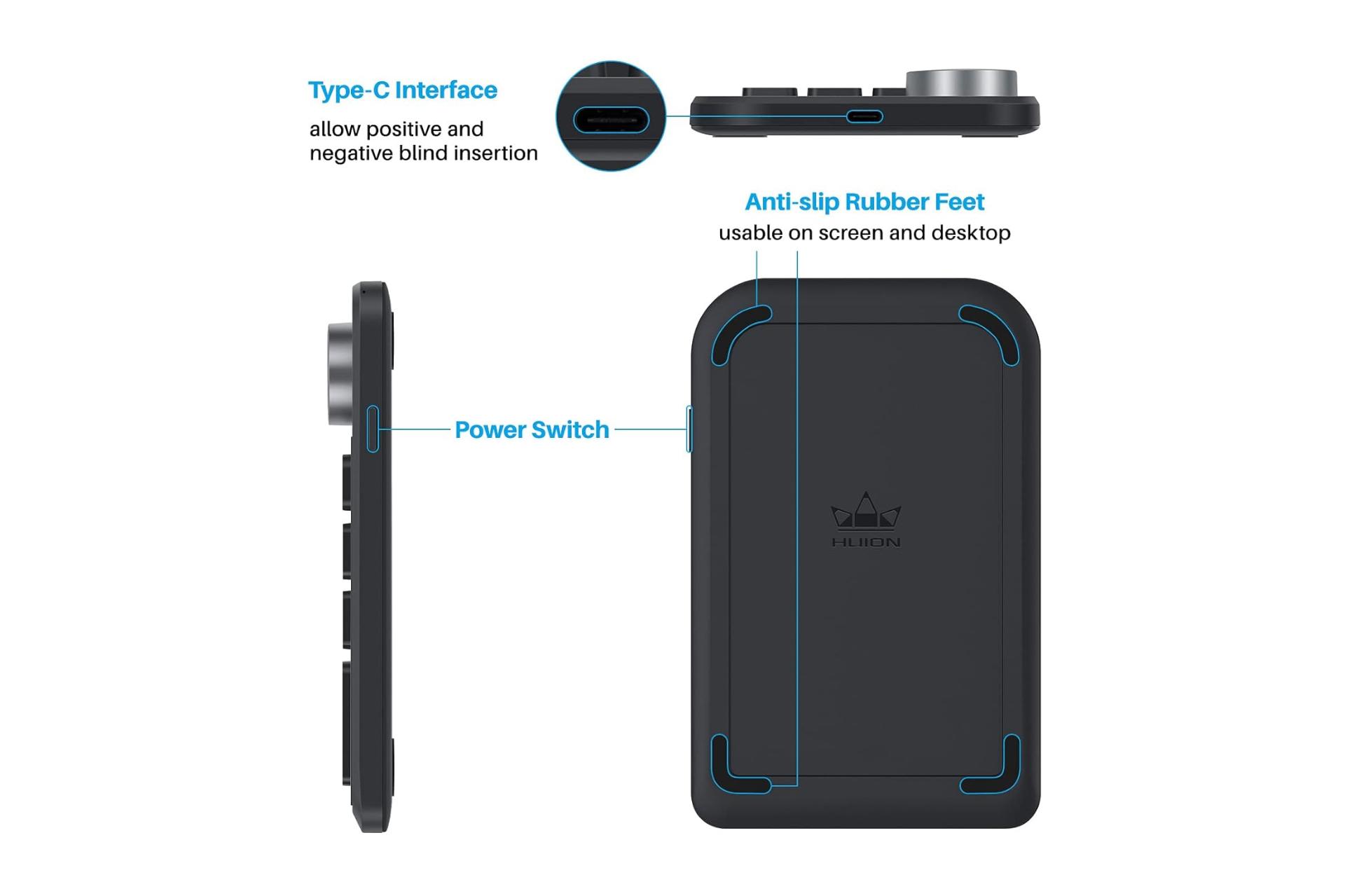کیبورد هوئیون KD100 Mini Keydial