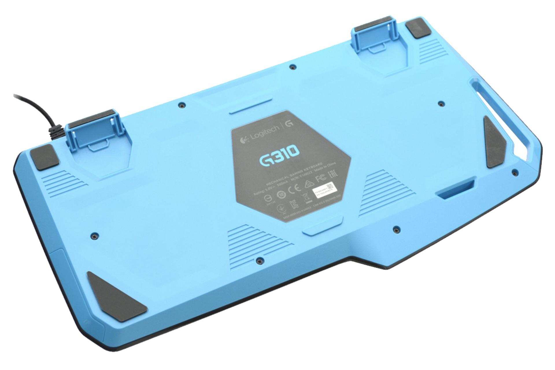 کیبورد لاجیتک Logitech G310 Atlas Dawn نمای پشت