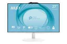 کامپیوتر آل این وان All in one MSI PRO AP272 13M سفید نمای جلو