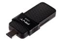 نمای درگاه USB Type-C فلش مموری پی ان وای PNY DUO LINK OTG 128GB