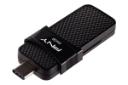 نمای درگاه USB Type-C فلش مموری پی ان وای PNY DUO LINK OTG 64GB