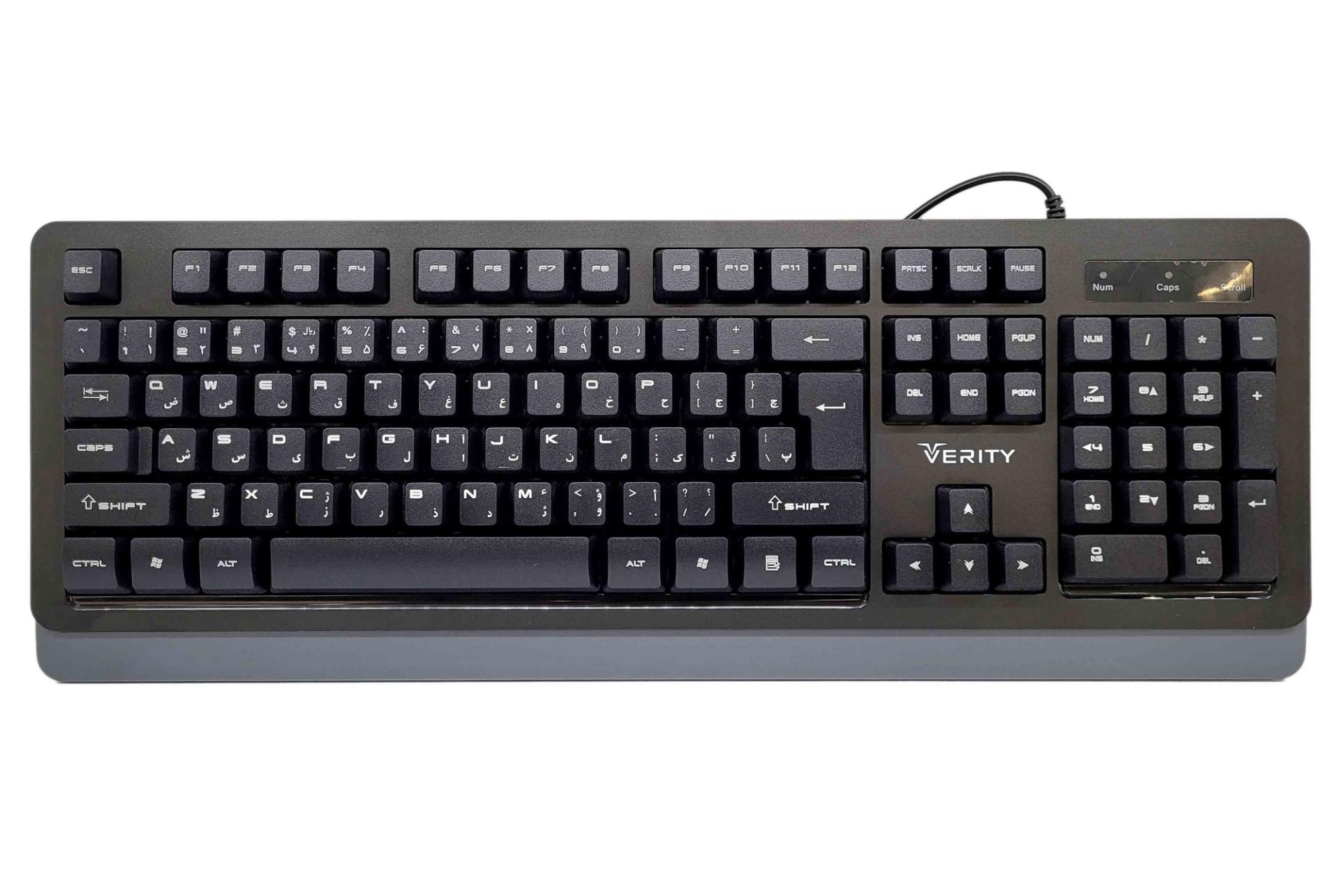 ابعاد کیبورد وریتی V-KB6136