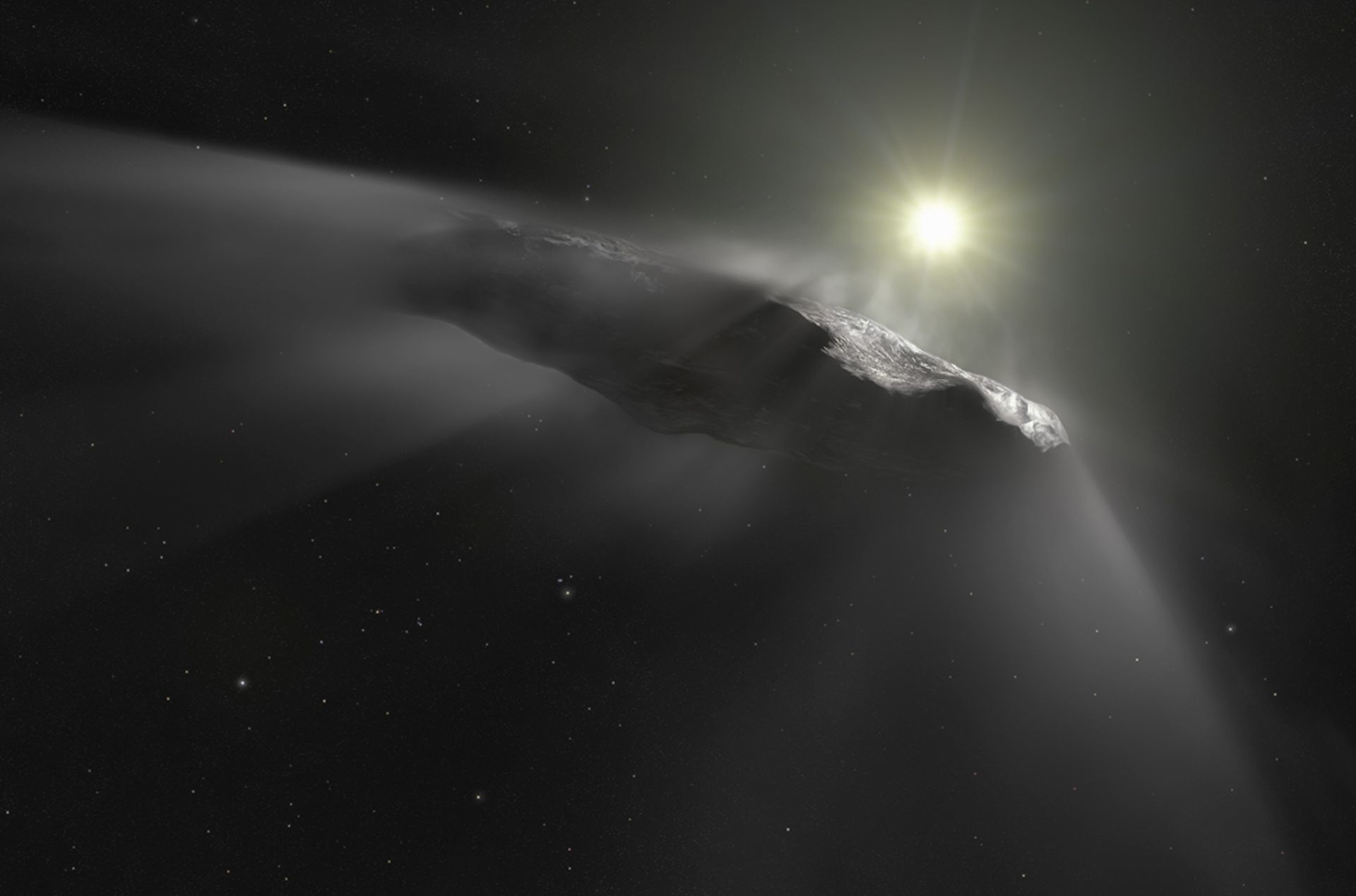 سیارک در فضا