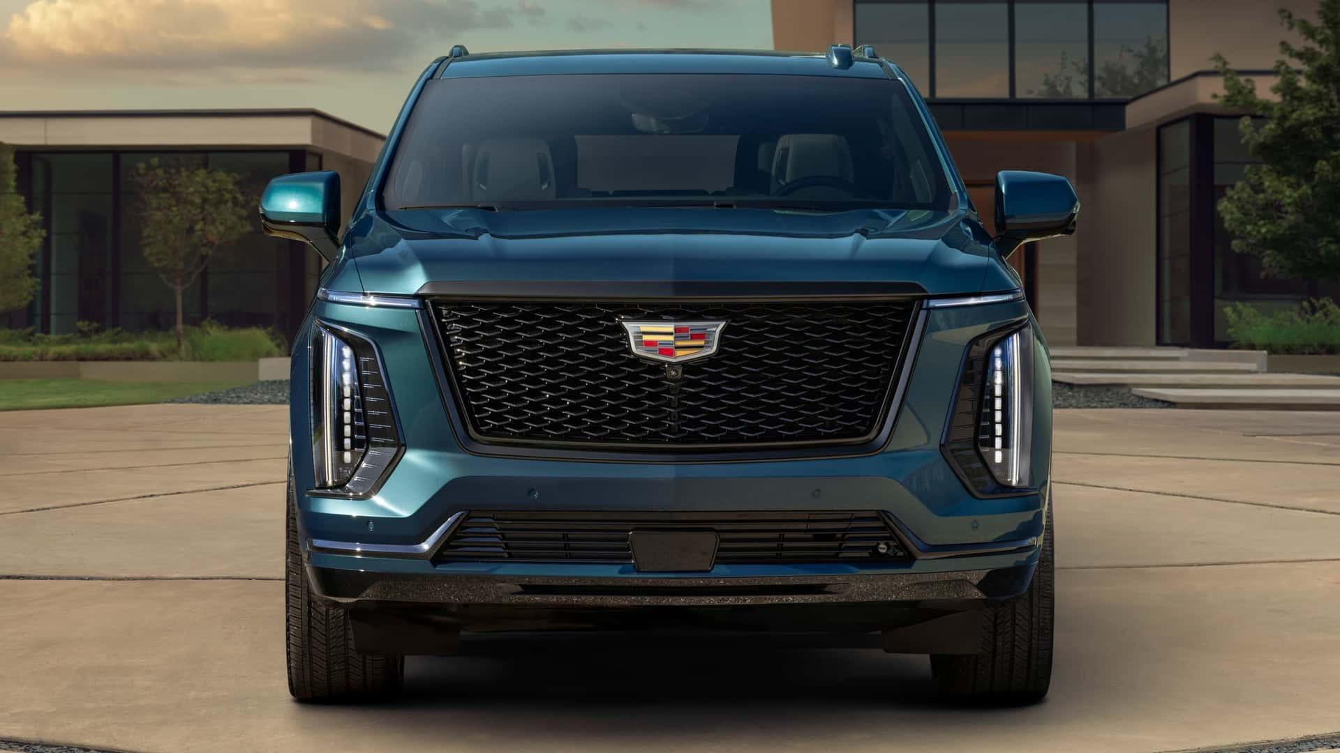نمای جلو خودرو کادیلاک Escalade 2025