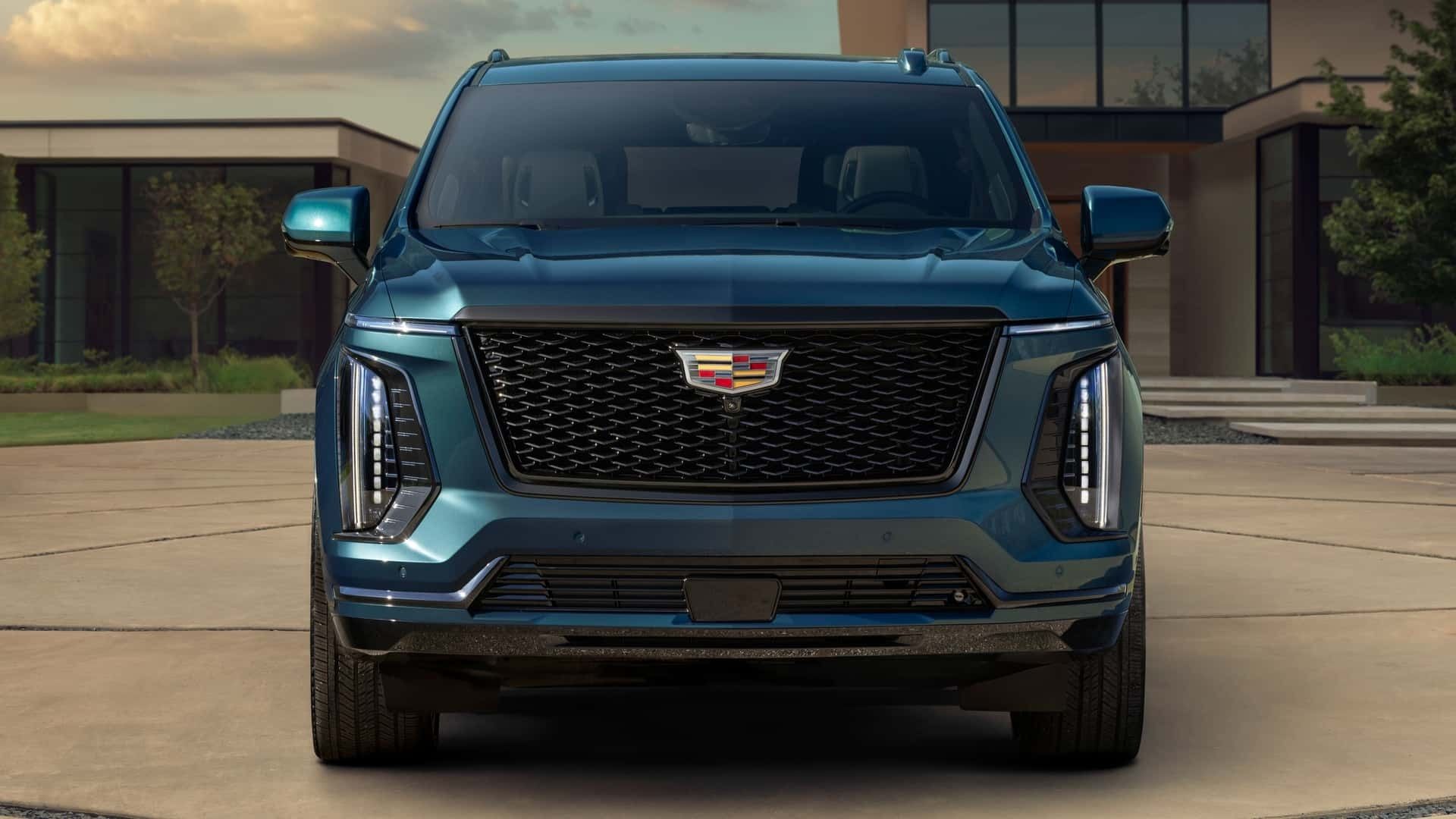 نمای جلو خودرو کادیلاک Escalade 2025