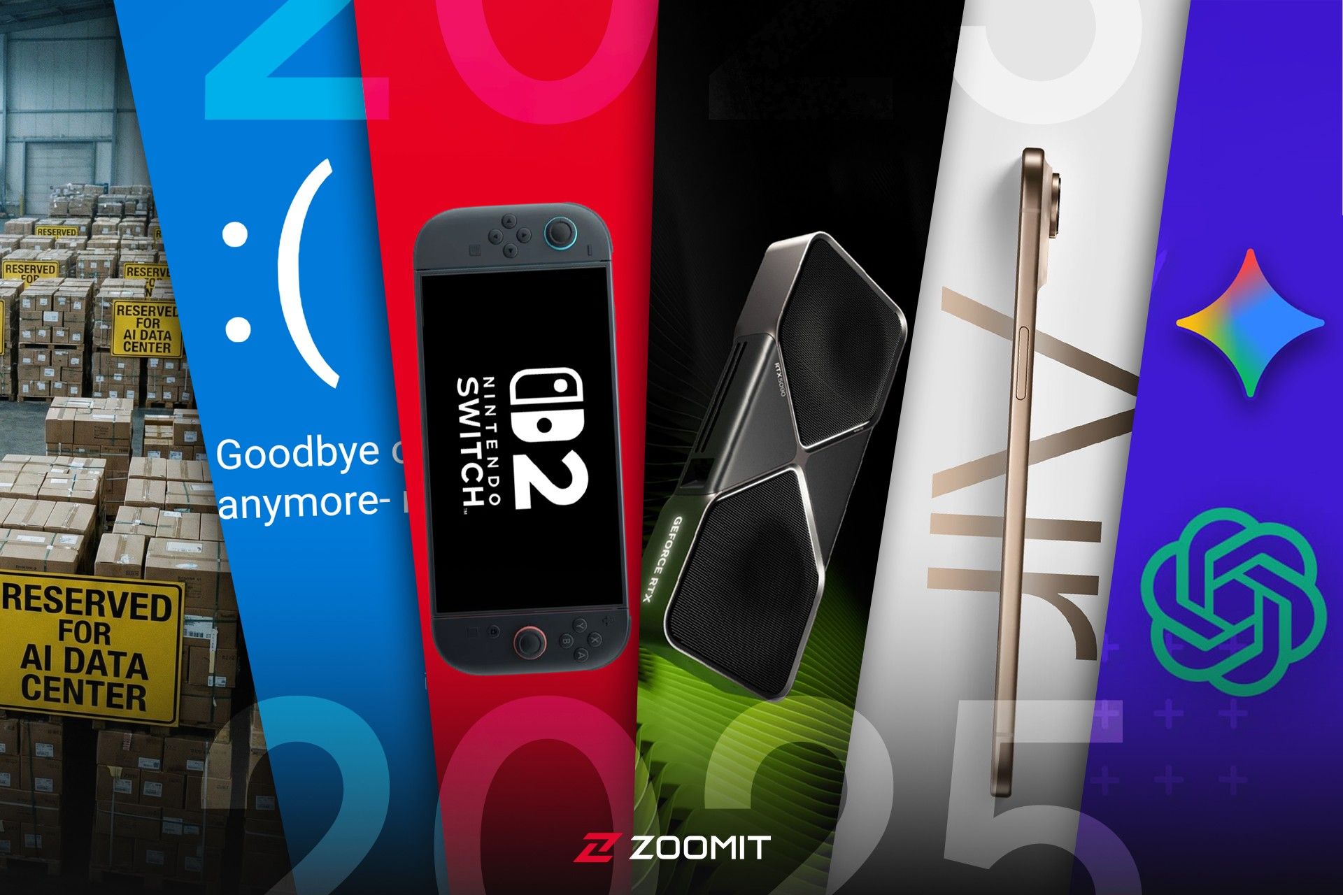 رویدادهای مهم تکنولوژی در یک قاب