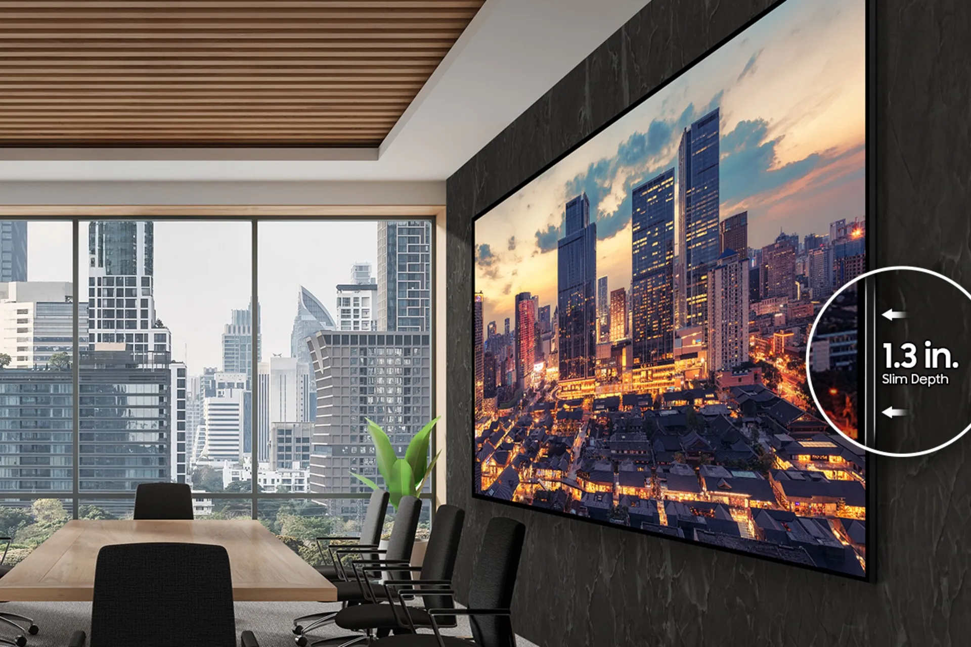 سامسونگ بزرگ‌ترین نمایشگر LCD آمریکا را به‌نمایش گذاشت