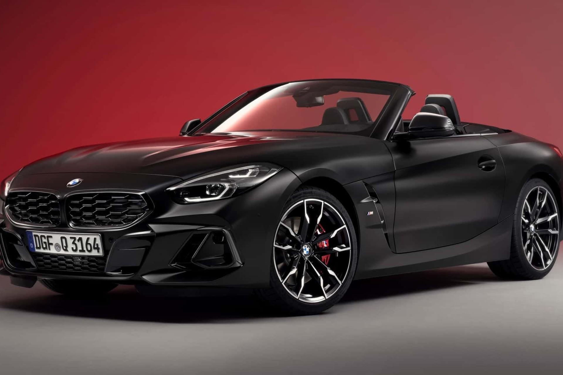 نمای سه‌چهارم جلو خودرو بی‌ام‌و Z4 فاینال ادیشن