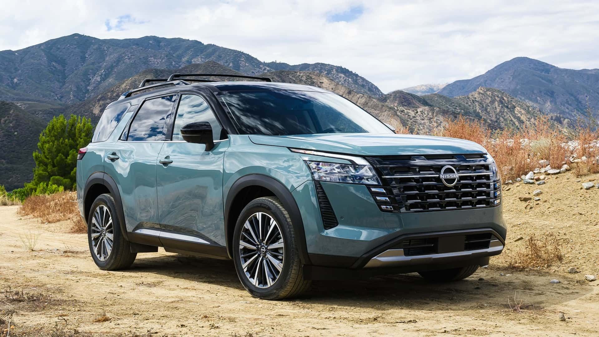 نمای سه‌چهارم جلو نیسان پت‌فایندر ۲۰۲۶