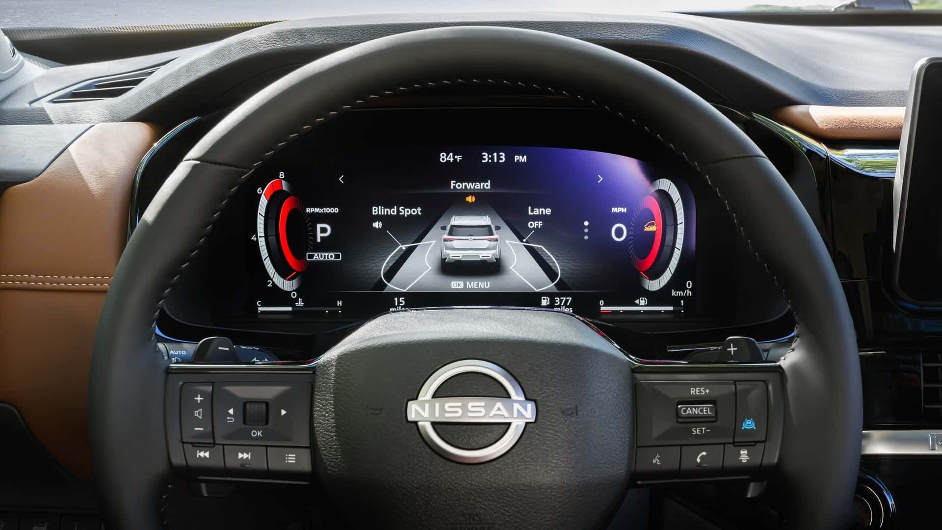 نمای پشت‌آمپر نیسان پت‌فایندر ۲۰۲۶