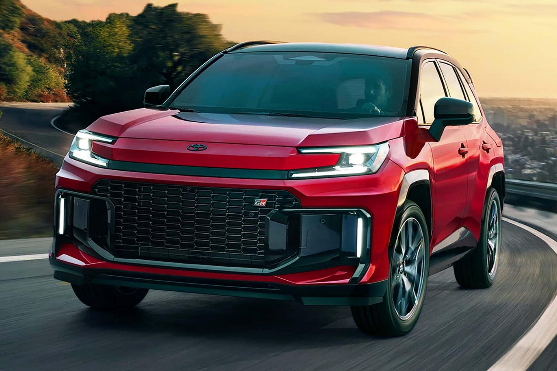مدل ۲۰۲۶ تویوتا RAV4 در جاده
