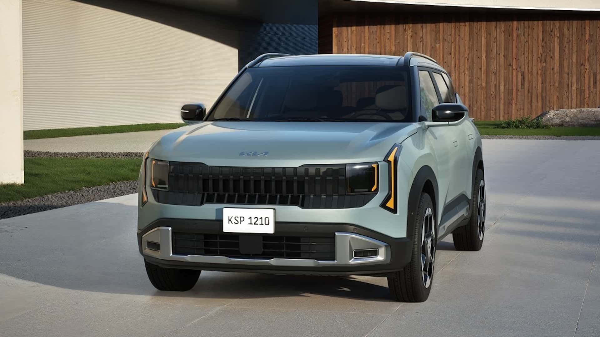 نمای جلو خودرو کیا سلتوس