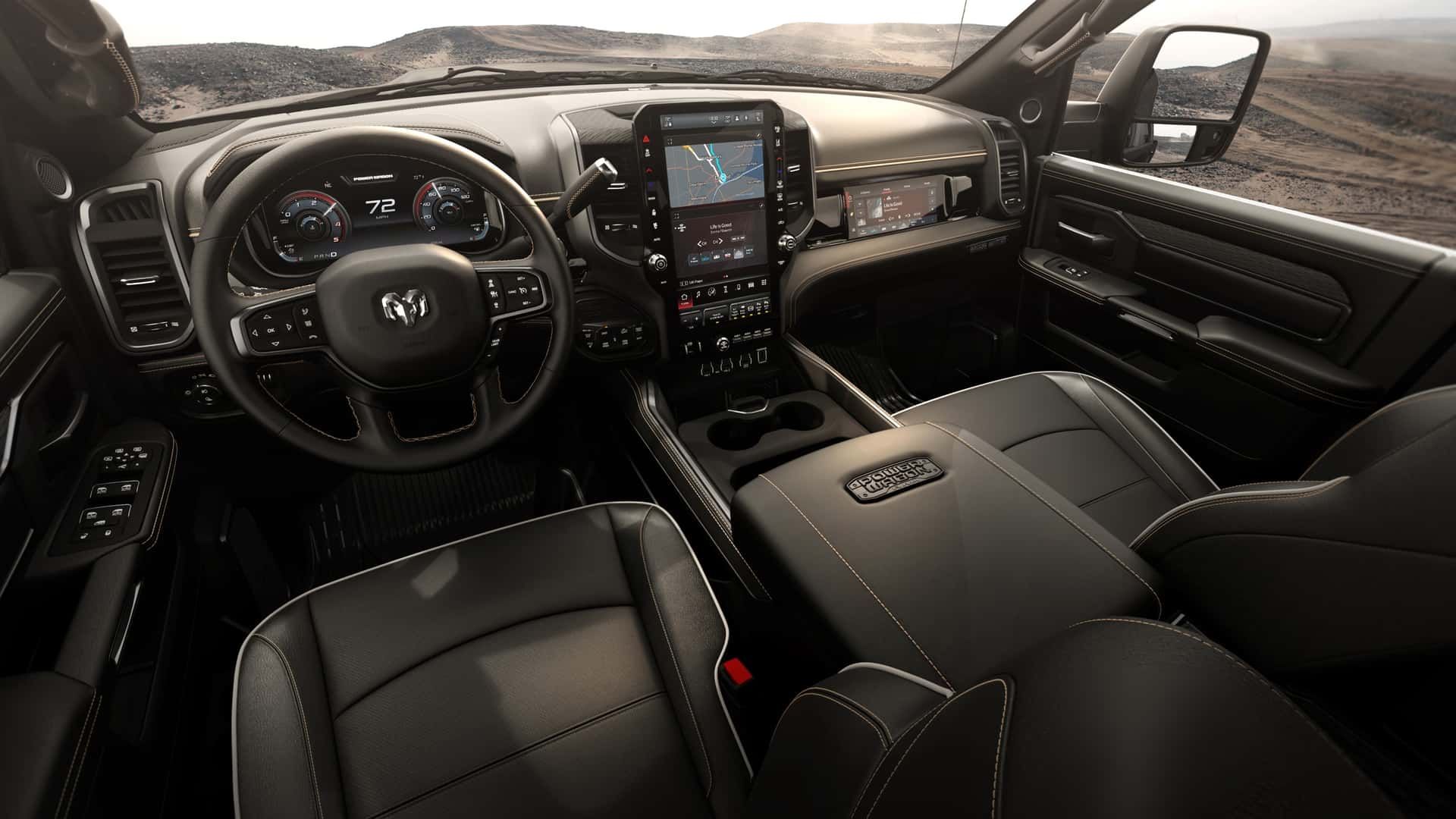 کابین داخلی وانت رم پاور واگن ۲۰۲۷