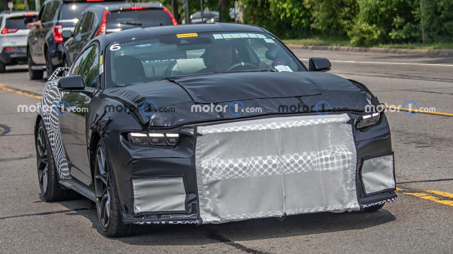 نمای جلویی مدل جدید شلبی GT500