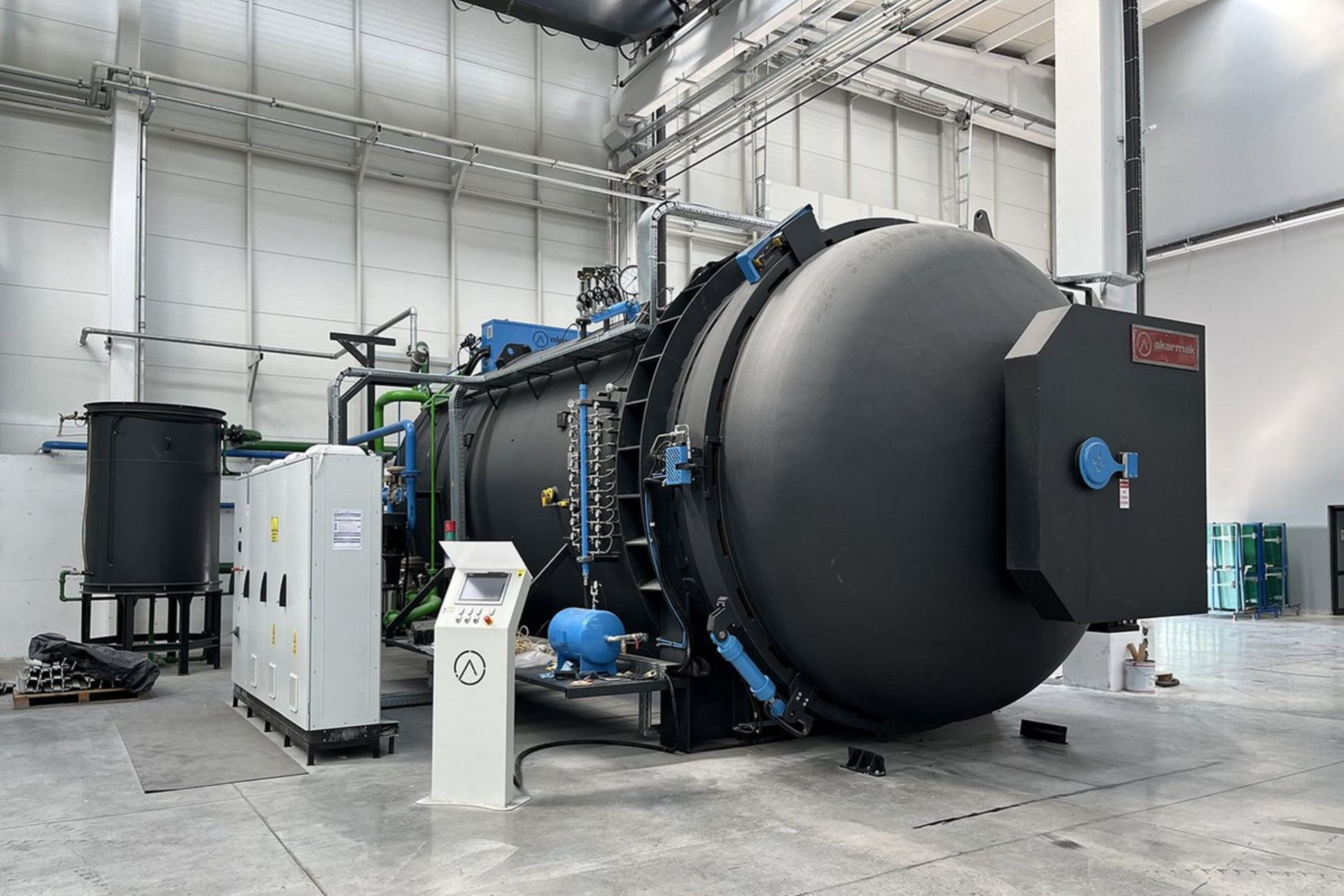 محفظه اتوکلاو شیشه ضد گلوله