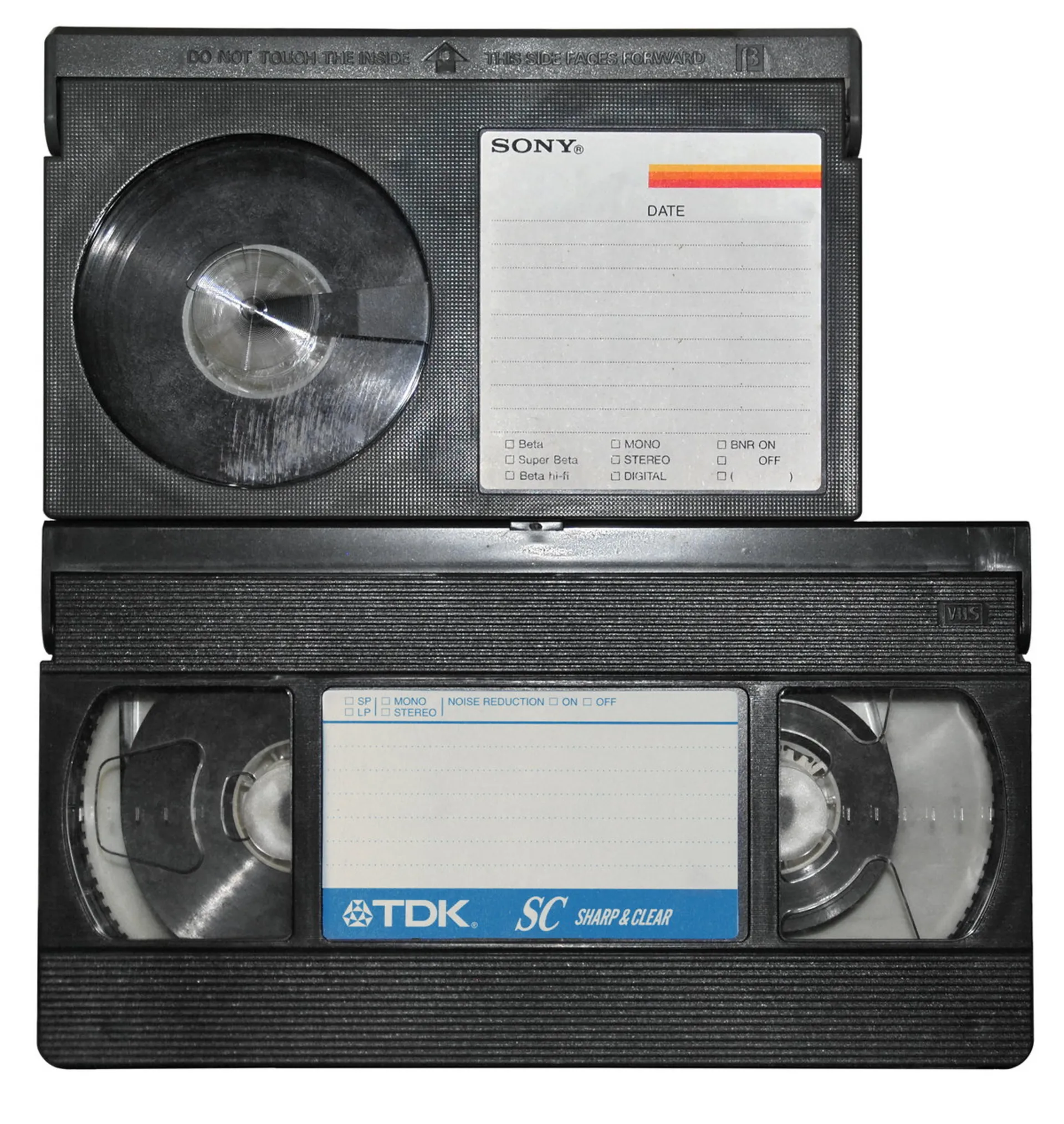 نوار VHS در مقابل بتامکس سونی 