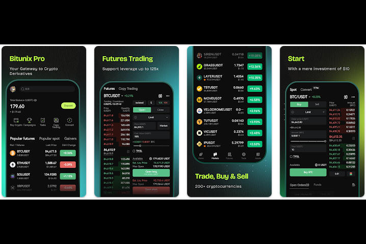 Bitunix Pro وارد Google Play شد؛ آغاز نسل جدید معاملات رمزارزی در موبایل