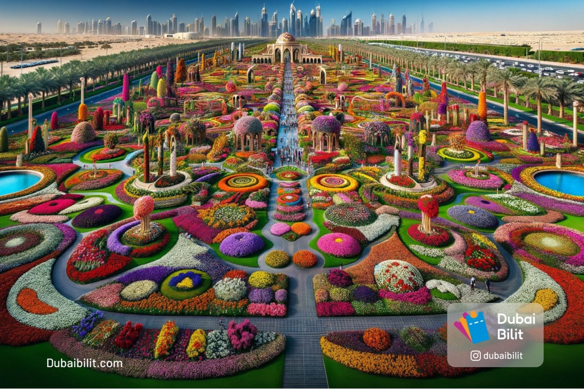 باغ گل دبی