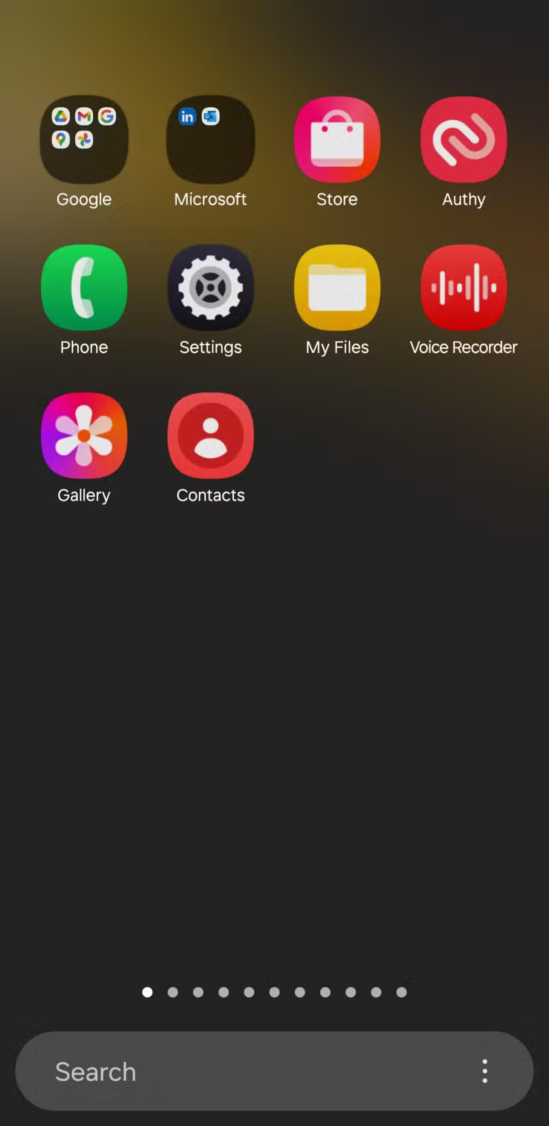  تغییر منوی برنامه‌ها به حالت افقی در One UI 7