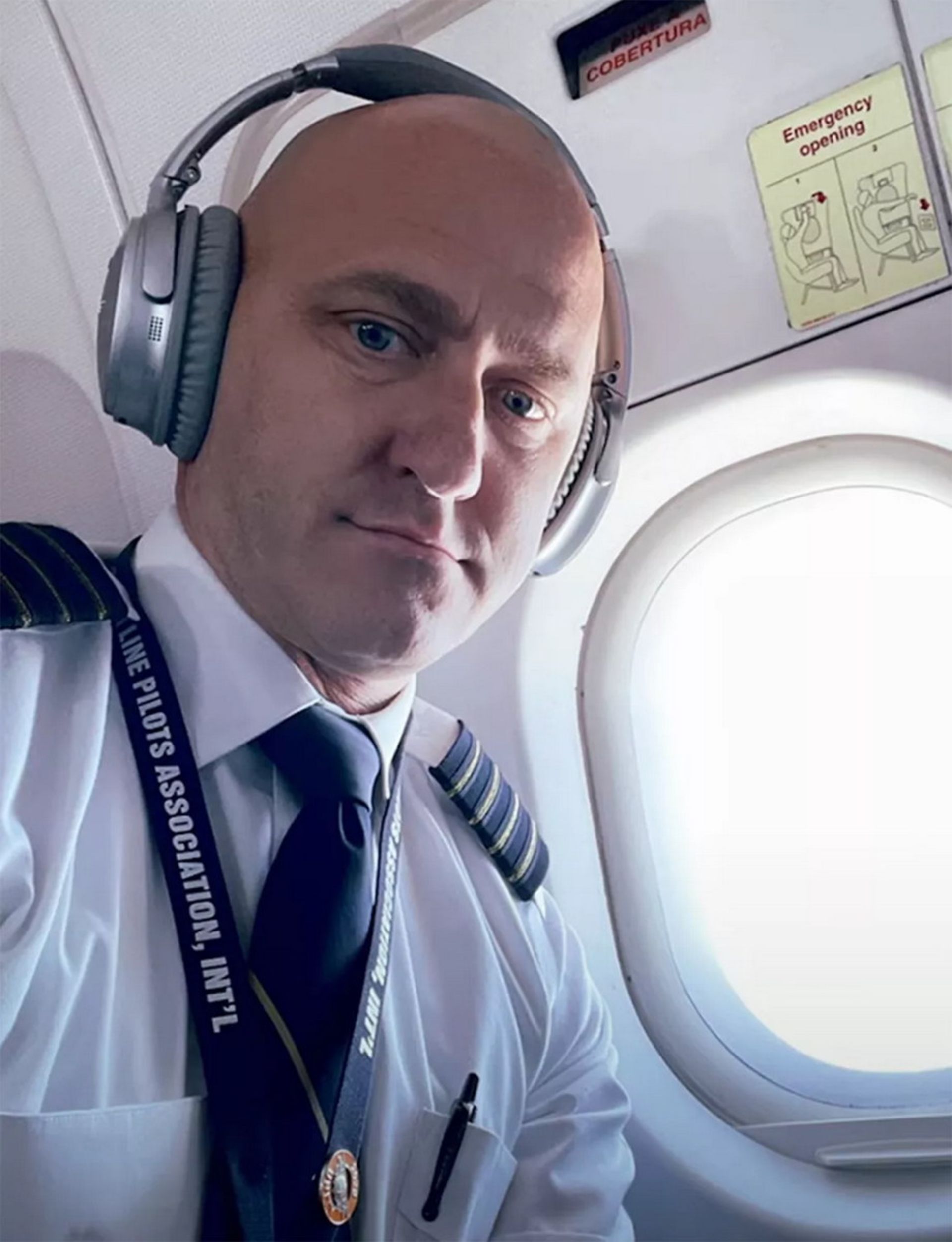 جورف دیوید امرسون خلبان سابق آلاسکا ایرلاینز