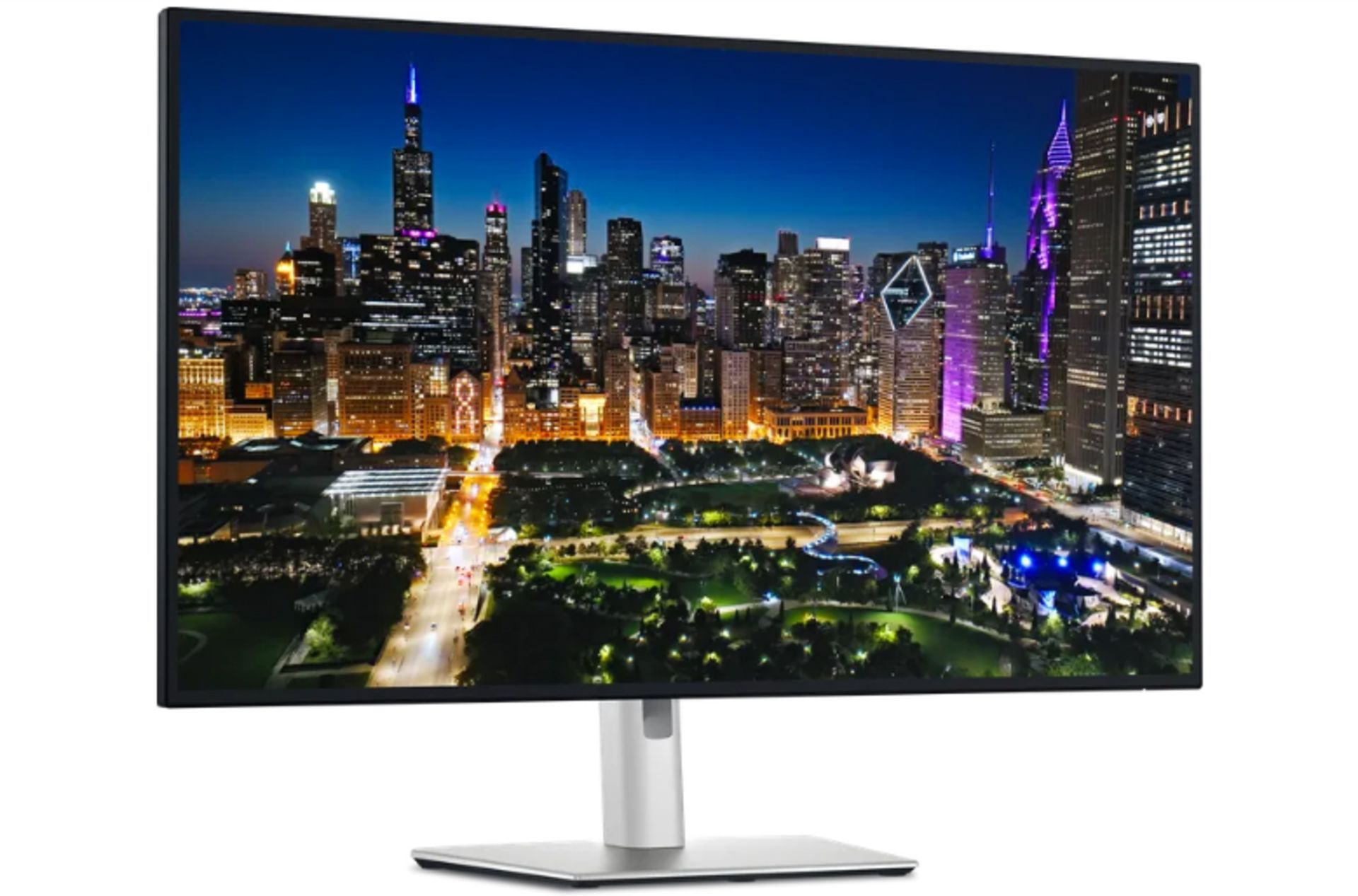 مانیتوری ۳۲ اینچی Ultrasharp 4k دل از نمای جلو