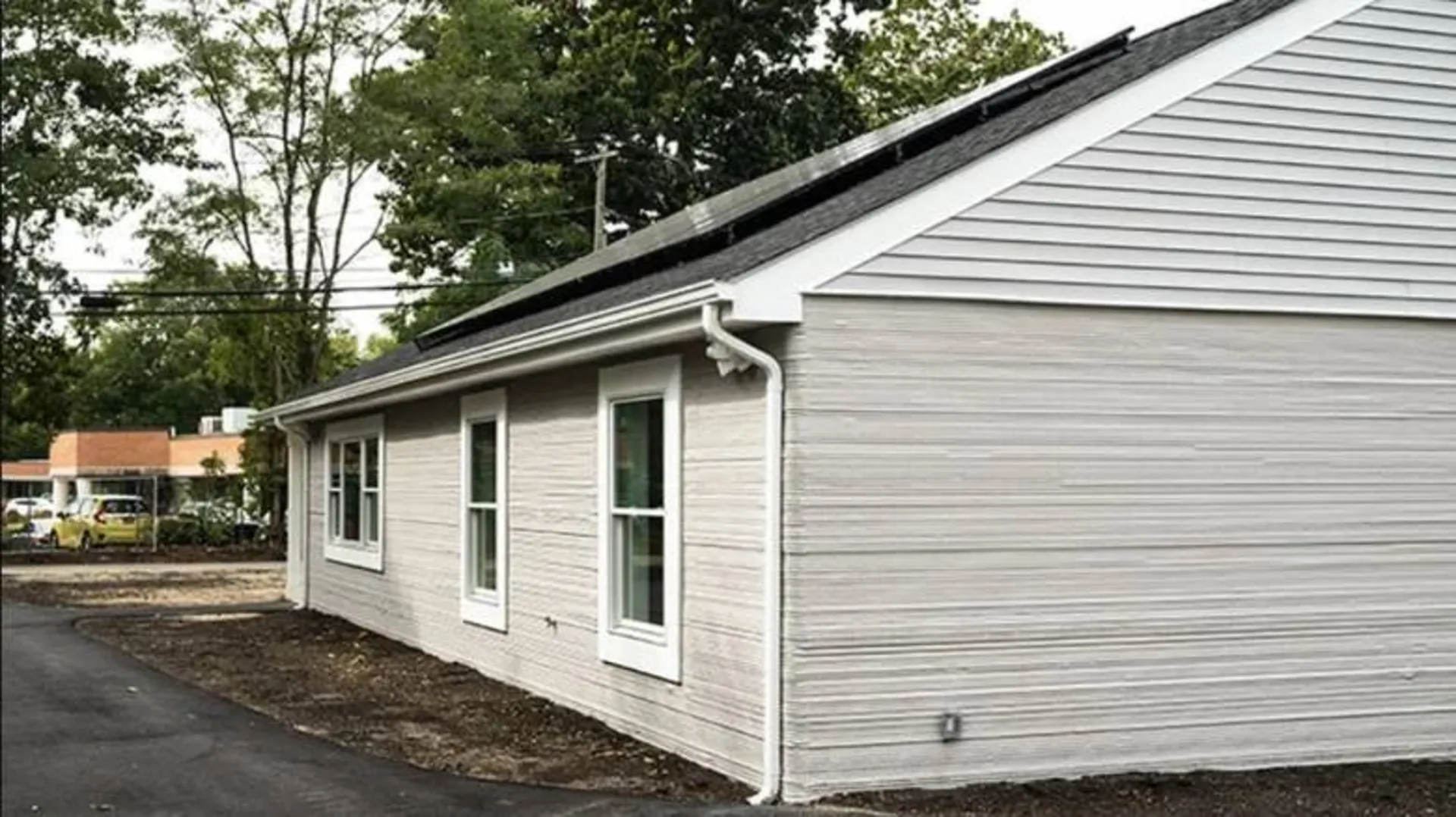 خانه ساخته شده با چاپگر سه بعدی