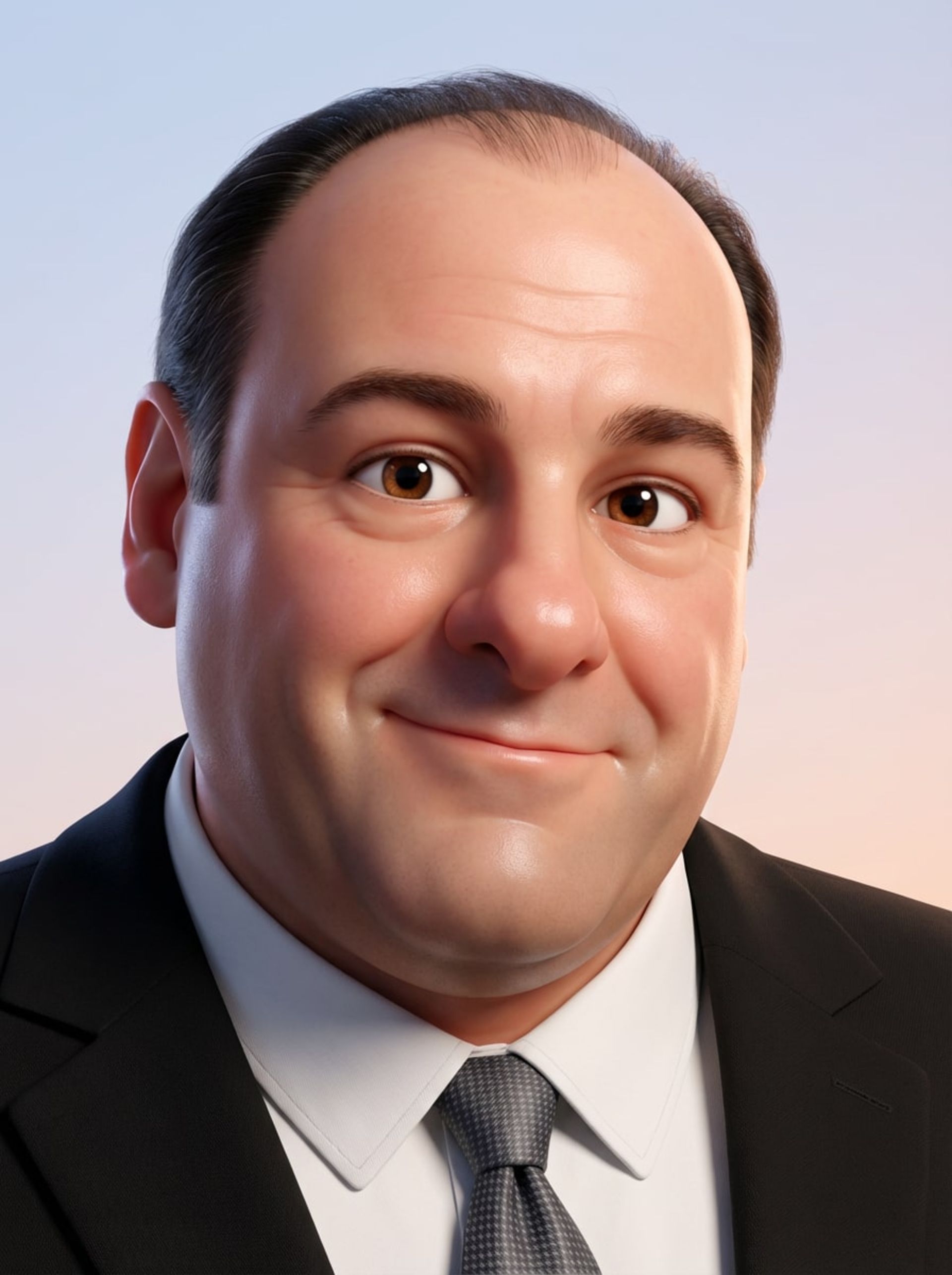 رندر سه بعدی از جیمز گاندولفینی