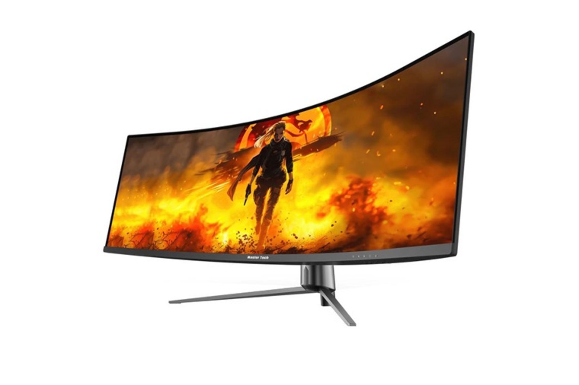 مانیتور مستر تک در حال پخش بازی