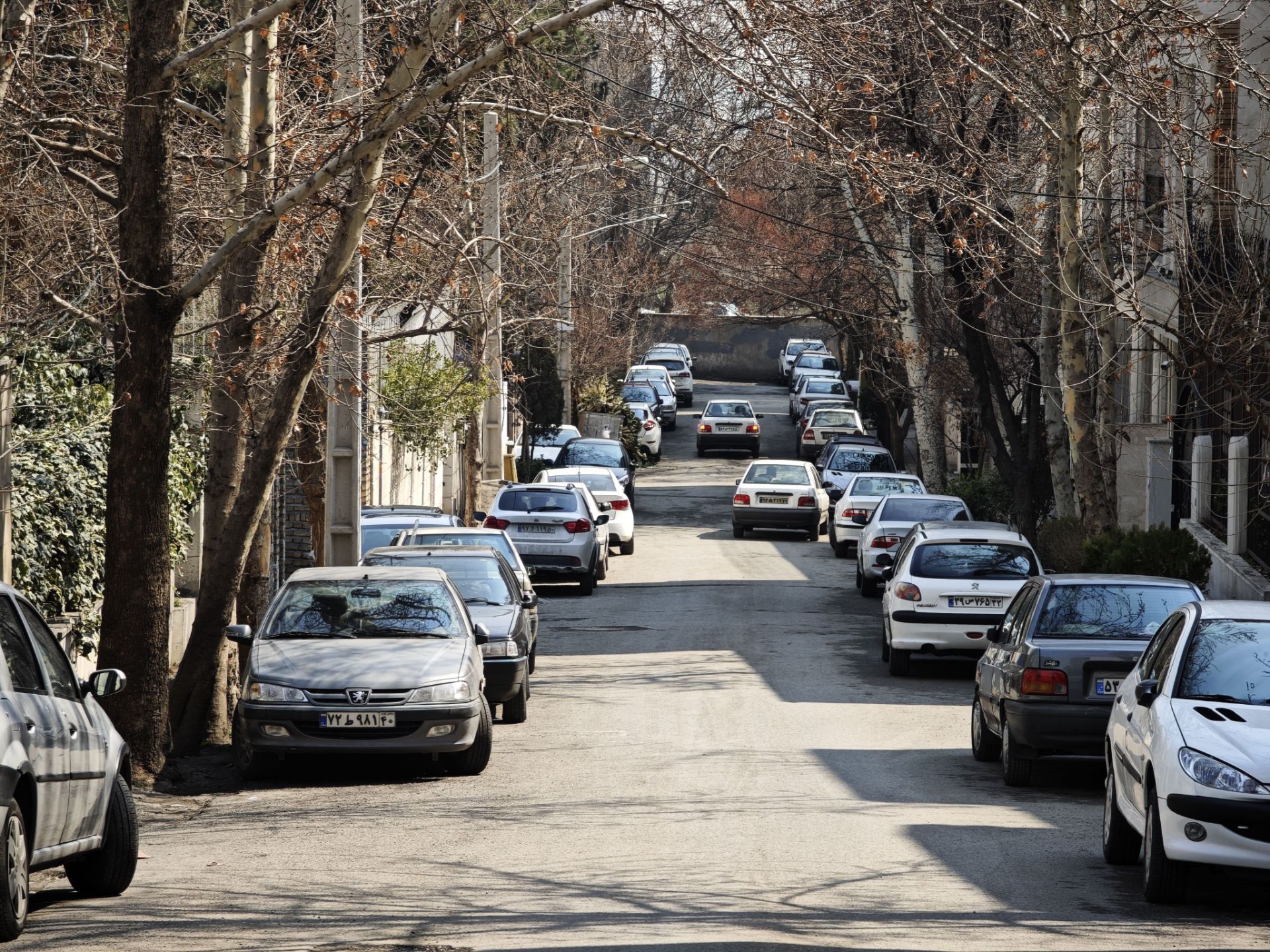 عکس از نمای نزدیک بن بست تندیس جردن