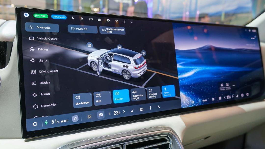 پنل خودروهای جیلی در نمایشگاه CES 2026