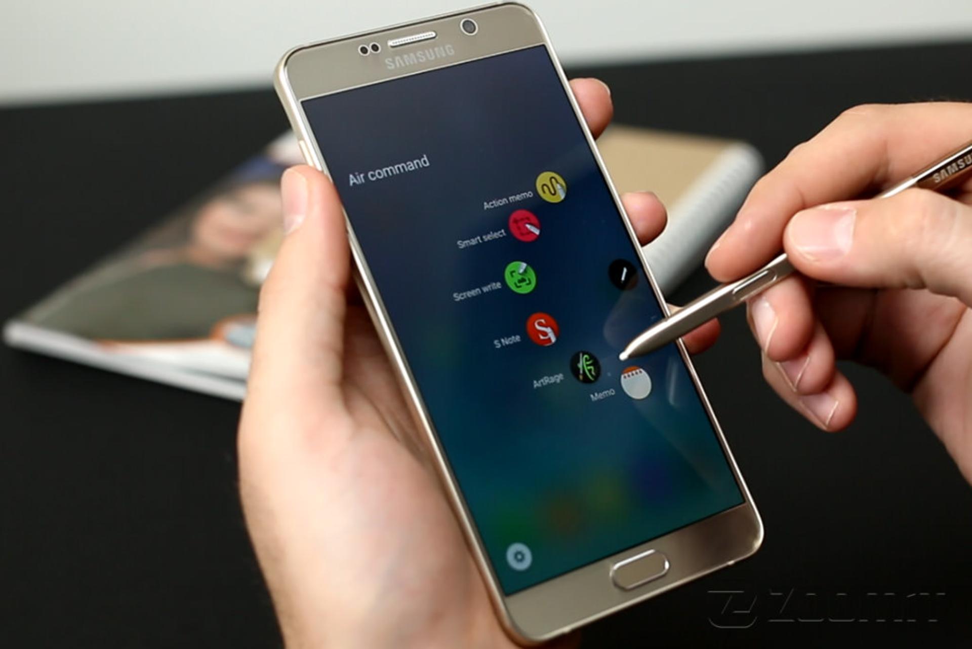 قیمت گوشی گلکسی نوت 5 سامسونگ Samsung Galaxy Note 5 مشخصات