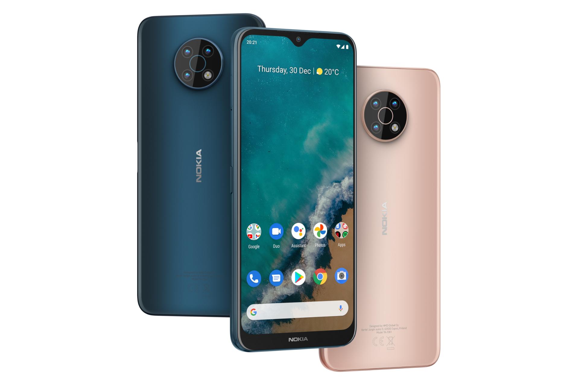 رنگ های مختلف گوشی موبایل جی 50 نوکیا / Nokia G50