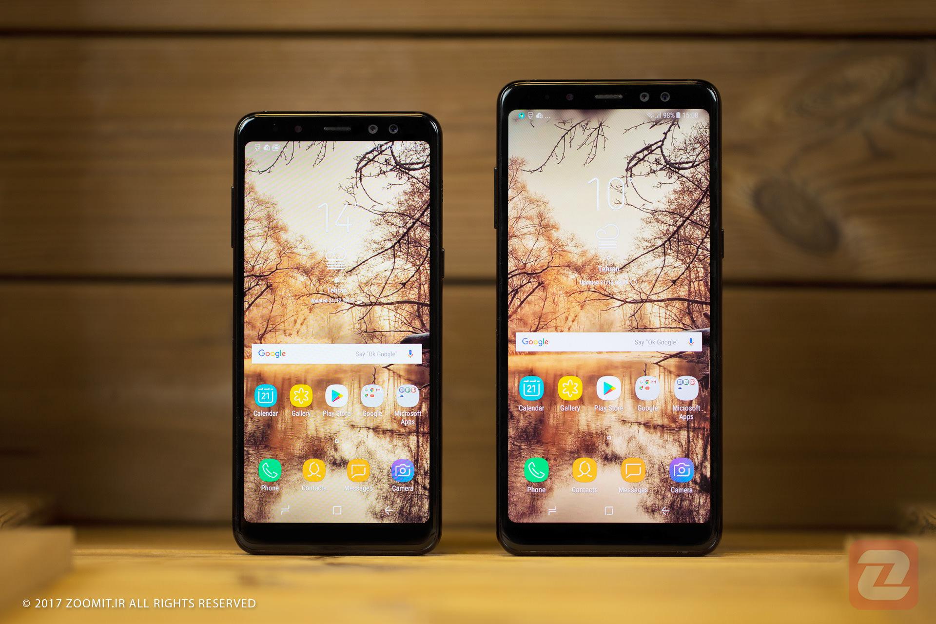 سامسونگ گلکسی ای ۸ و ای ۸ پلاس / Samsung Galaxy A8 & A8 Plus 2018