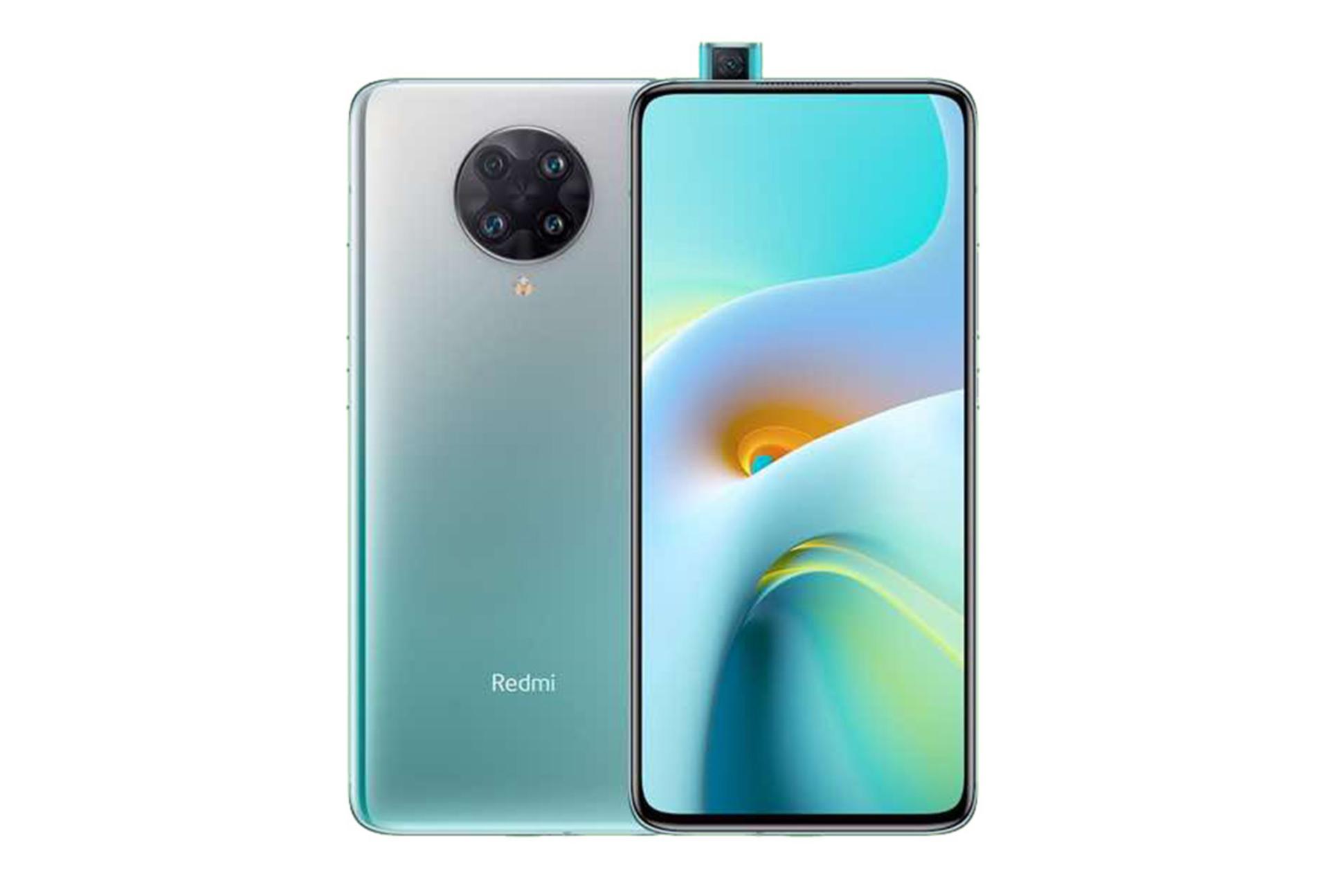 گوشی شیائومی ردمی K30 اولترا از نمای پشت و جلو