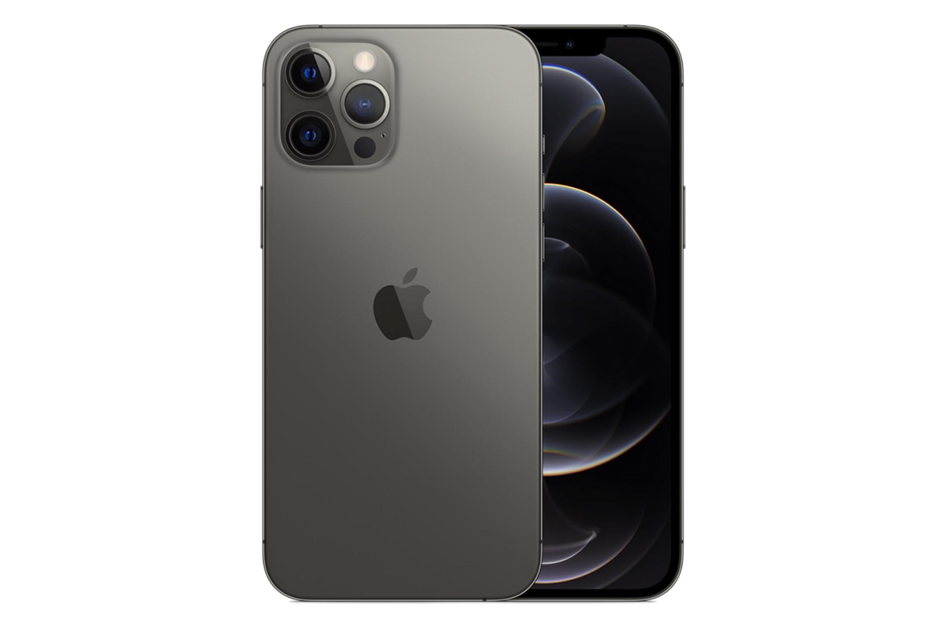 نمای پشت آیفون ۱۲ پرو مکس / iPhone 12 Pro Max رنگ مشکی