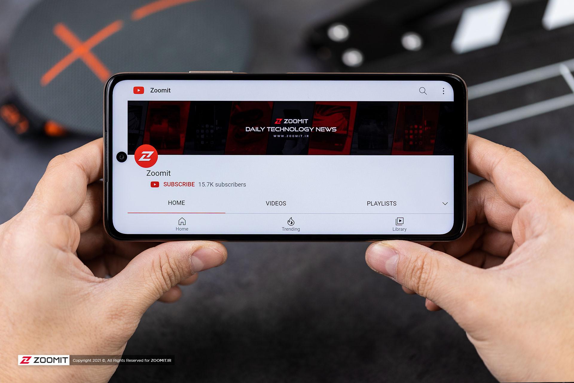کانال یوتیوب زومیت در Y7a هواوی