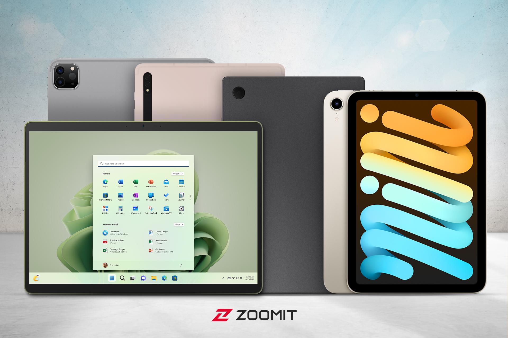 بهترین تبلت های بازار ایران [زمستان ۱۴۰۴]