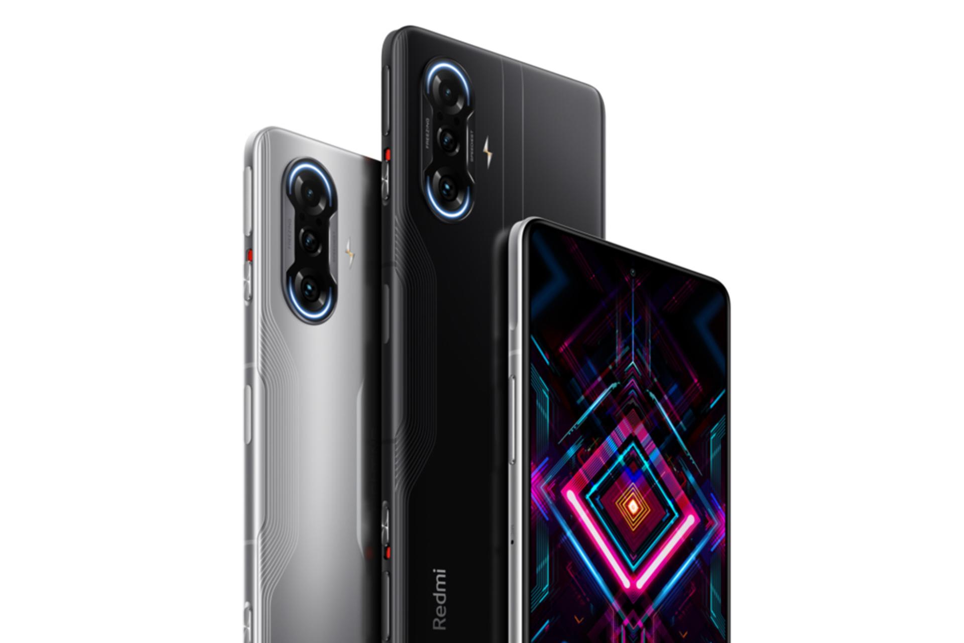 نمای پشت و جلو گوشی شیايومی ردمی K40 گیمینگ