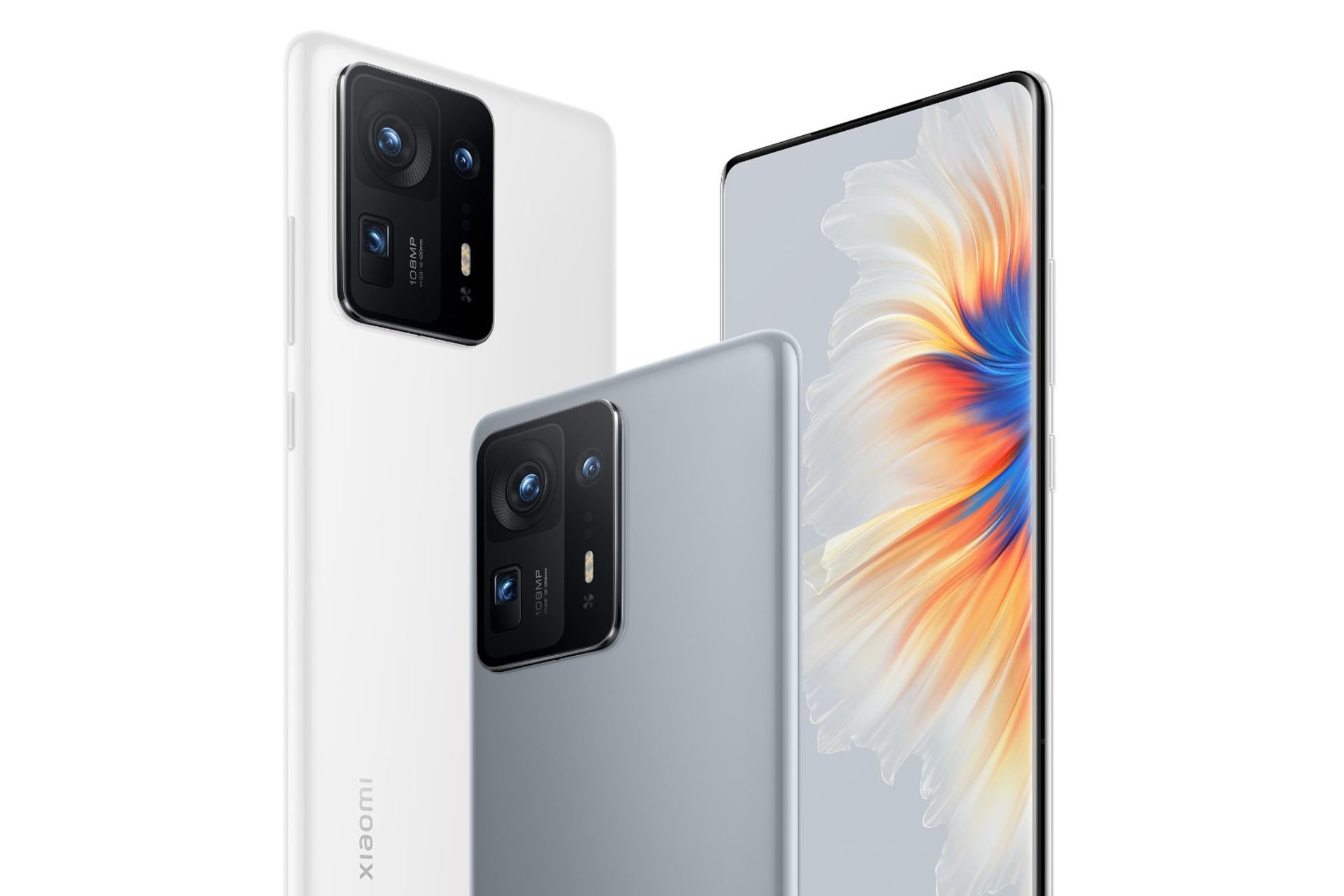 گوشی موبایل میکس 4 شیائومی / Xiaomi Mix 4 خاکستری و سفید