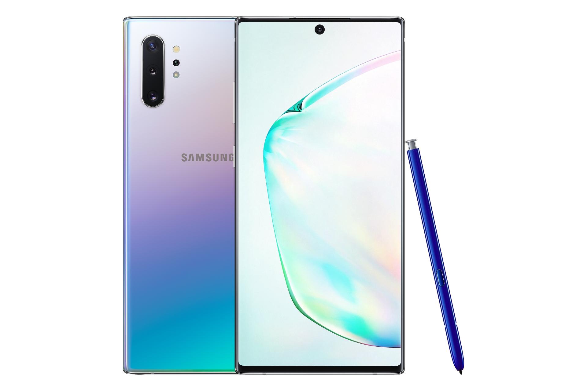 پنل جلو گوشی موبایل گلکسی نوت 10 پلاس سامسونگ Samsung Galaxy Note 10 Plus رنگ گرادیان