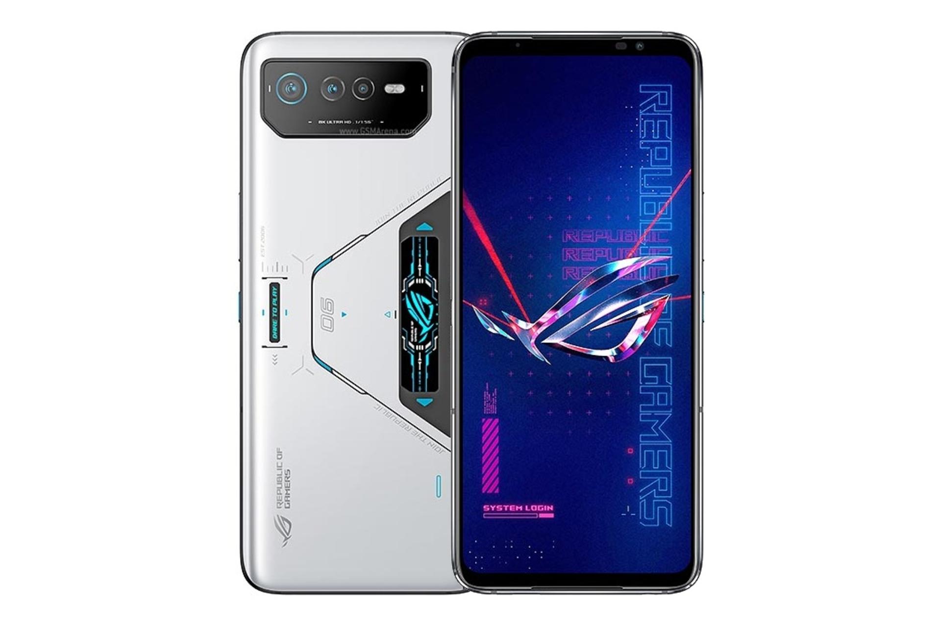 گوشی موبایل ROG فون 6 پرو ایسوس / ASUS ROG Phone 6 Pro سفید