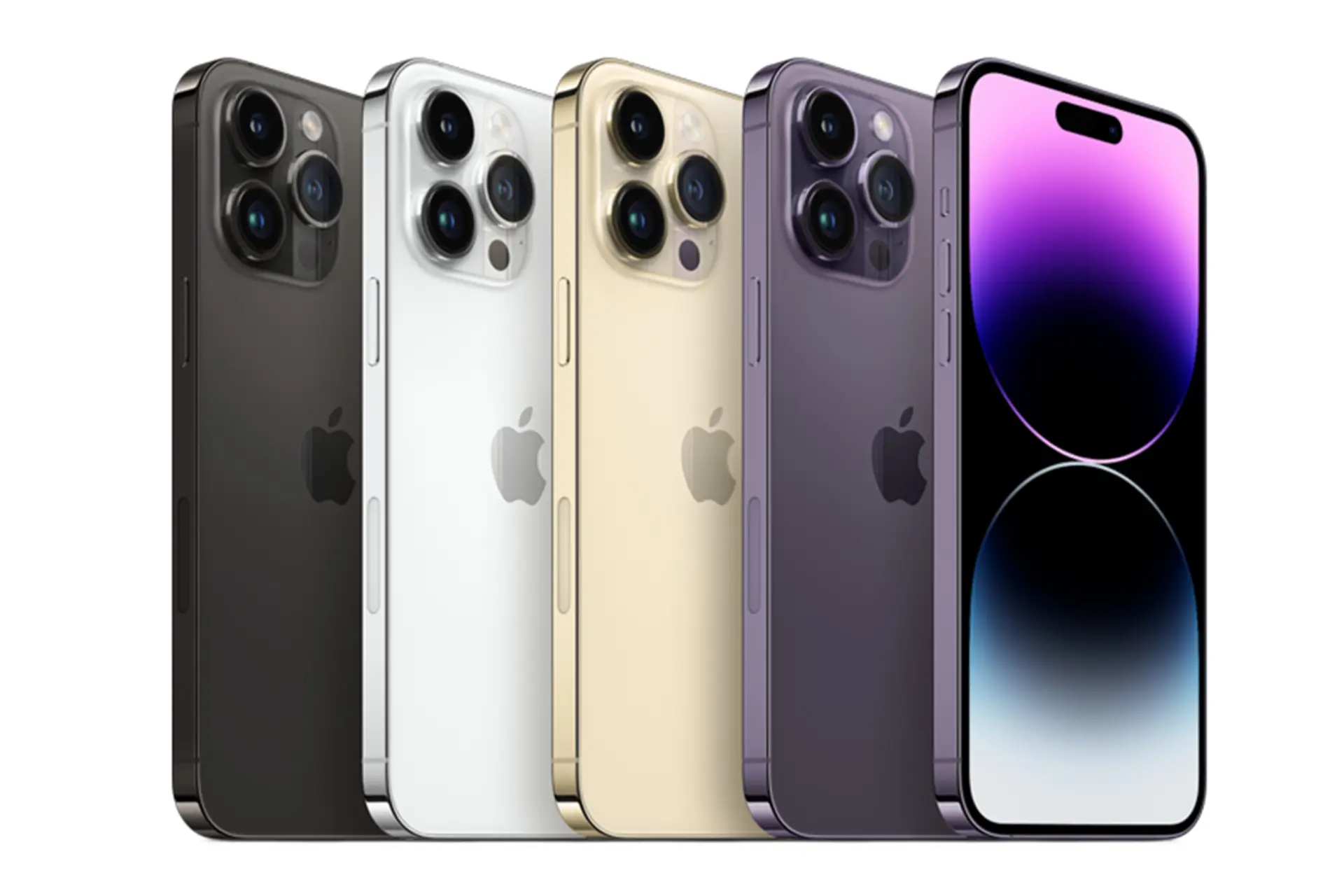 گوشی اپل آیفون 14 پرو مکس در رنگ های مختلف