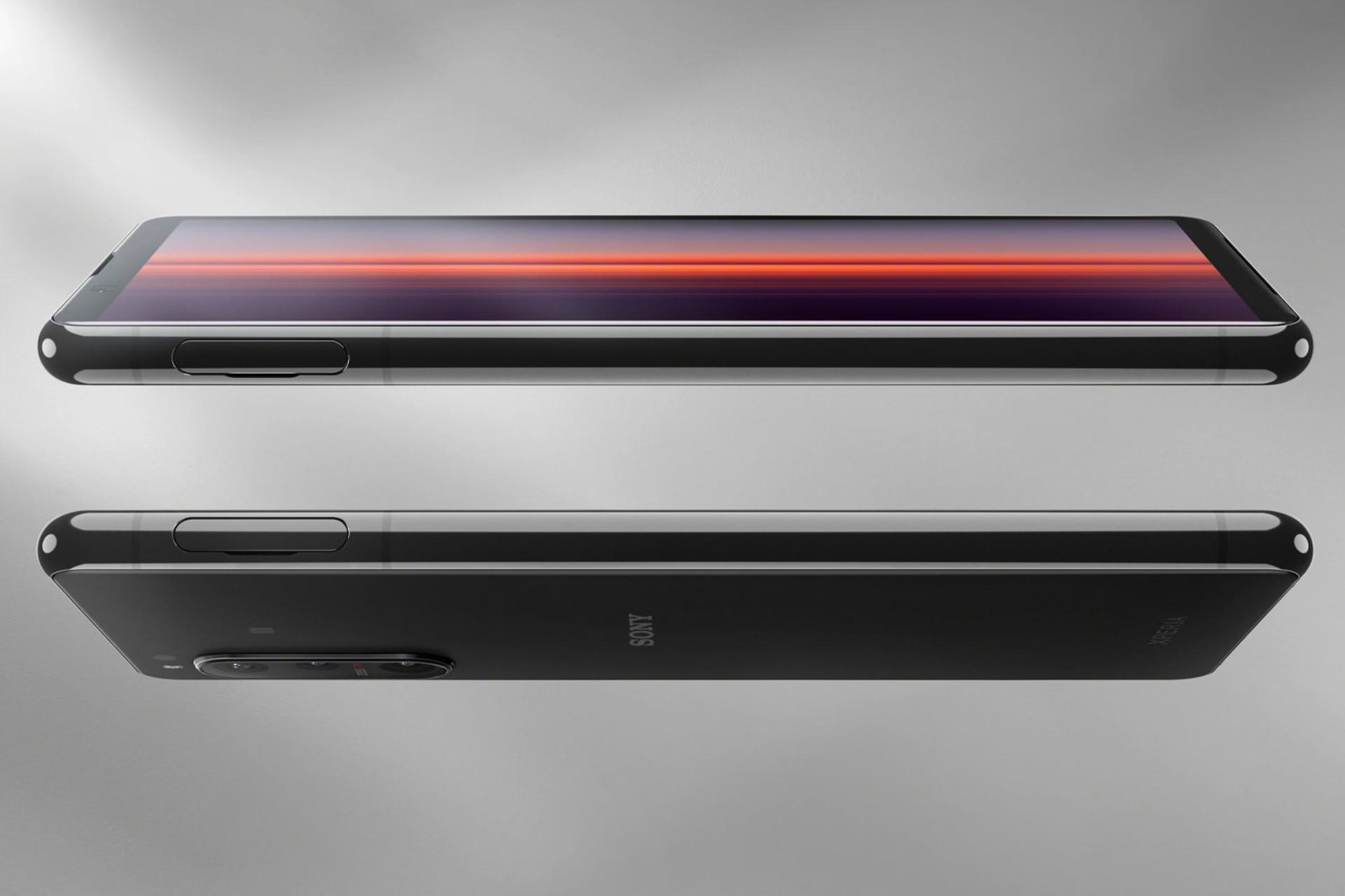 گوشی اکسپریا 5 مارک 2 سونی نمای جلو و پشت - دوربین ها / Sony Xperia 5 II