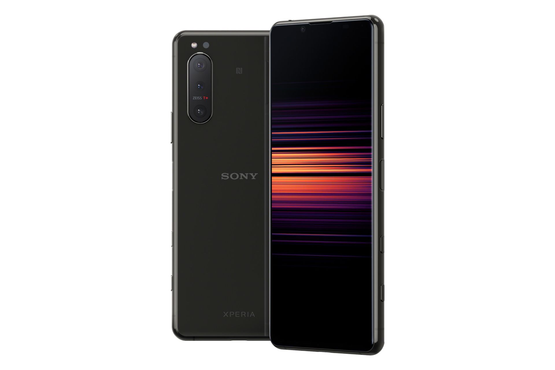 گوشی اکسپریا 5 مارک 2 سونی نمای جلو و پشت - دوربین ها / Sony Xperia 5 II