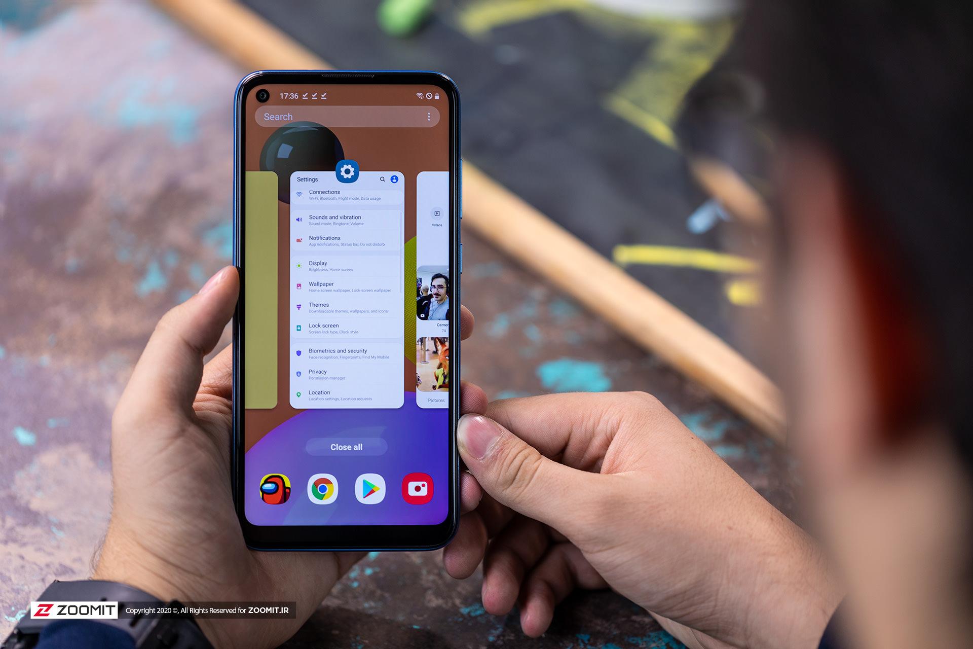 استفاده از گلکسی A11 سامسونگ