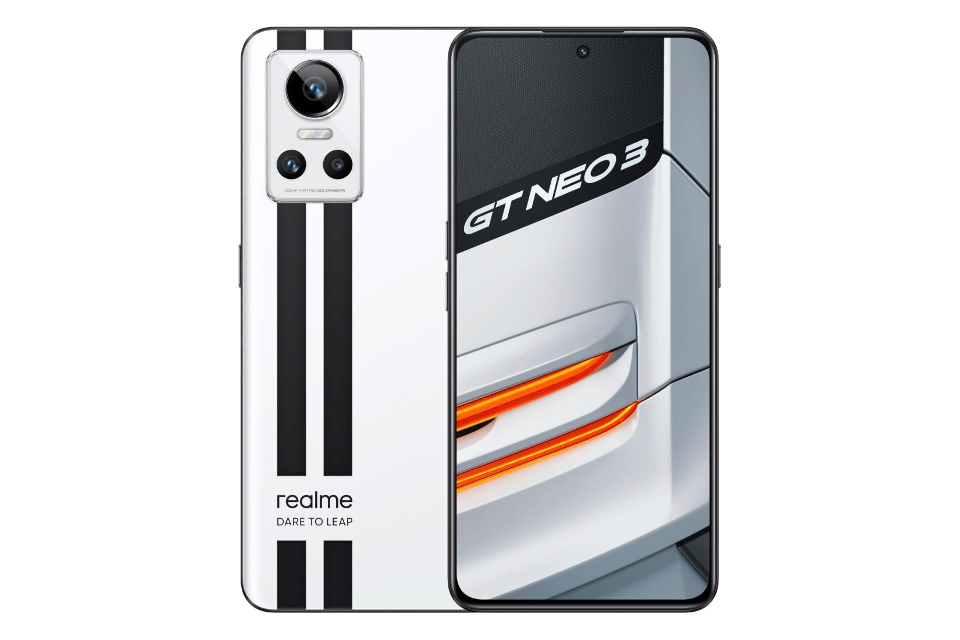 گوشی موبایل ریلمی Realme GT Neo3 نقره ای
