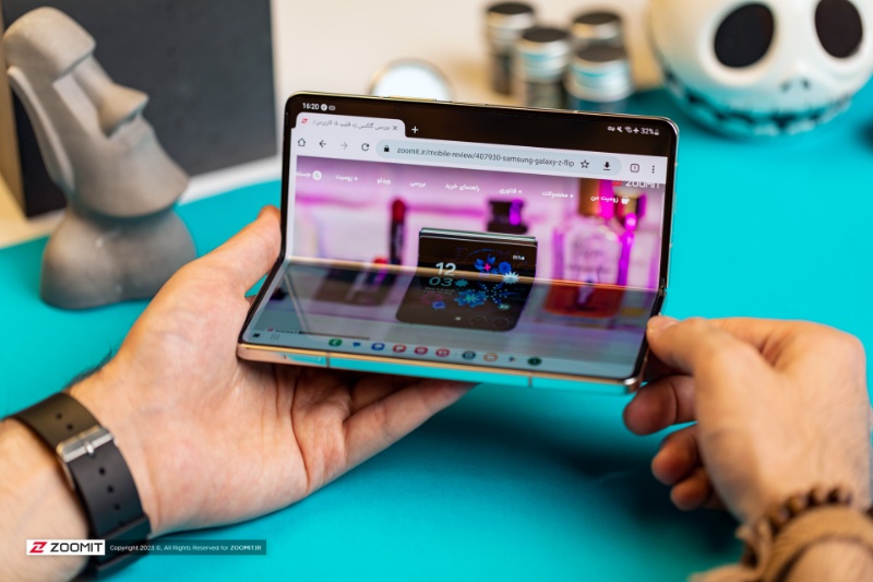 براساس اینفوگرافی سامسونگ، احتمالا گلکسی زد فولد ۶ سبکتر و باریکتر میشود